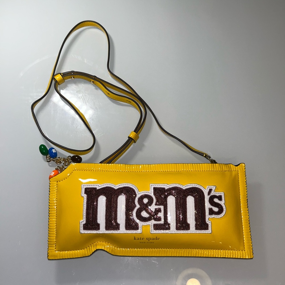 kate spade Yellow Patent M&M's Crossbody Bag - Picture 2 of 2